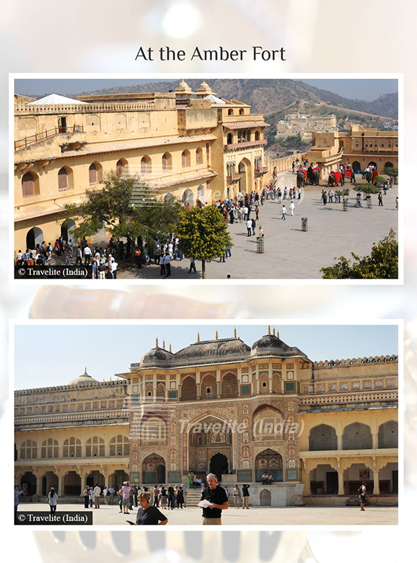 At the Amber Fort